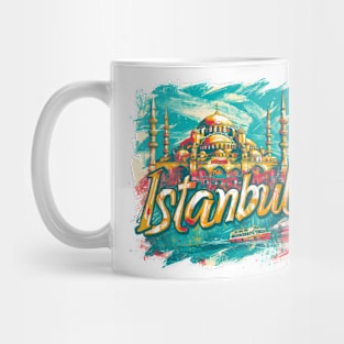 Istanbul Retro Turkey t-shirt Mug